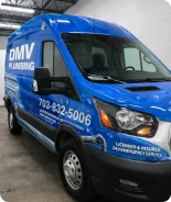 Full vehicle wrap design for DMV Plumbing in Montgomery County, MD
