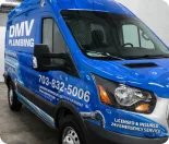 Full vehicle wrap design for DMV Plumbing in Montgomery County, MD