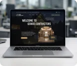 Custom website design for Genios Contractors in Rockville, MD
