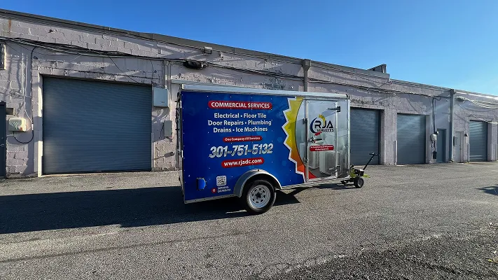 Wrap vehicular para RJA Services, foto 5.