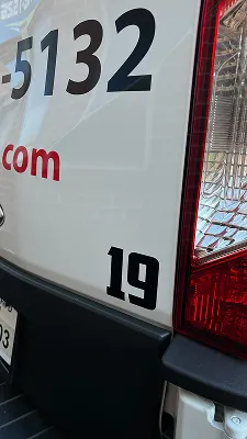 Wrap vehicular para RJA Services, foto 8.