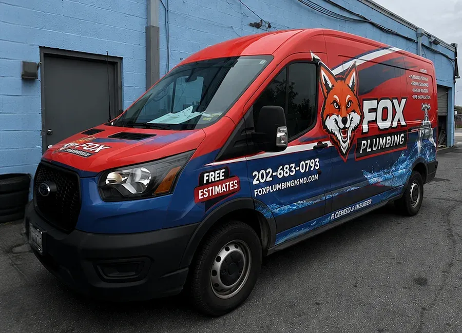 Vehicle wraps Gaithersburg Montgomery County