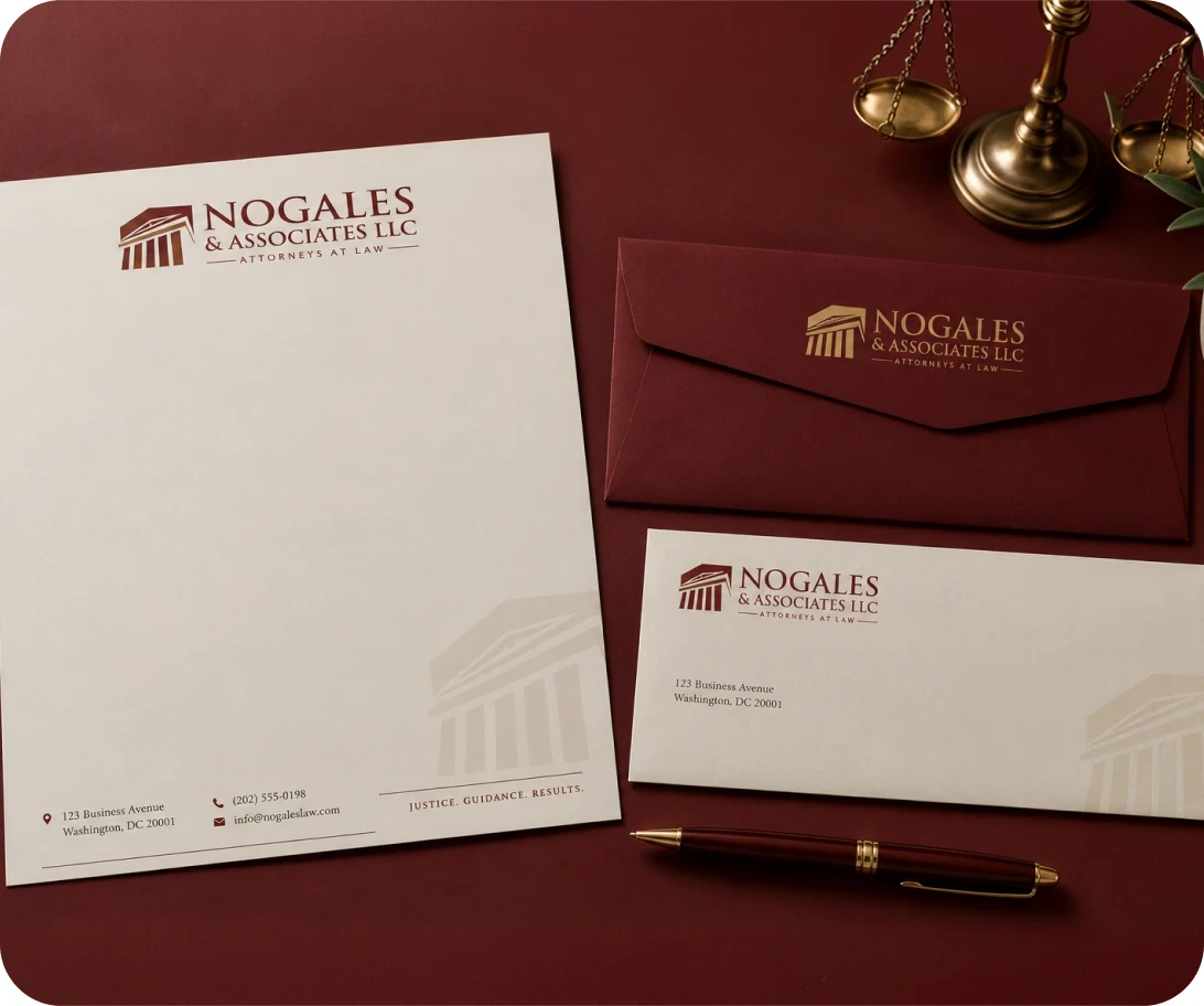 Letterhead and envelope design and printing in Gaithersburg, MD