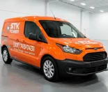Commercial van wrap for STK Power in Maryland